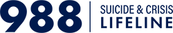 988 suicide and crisis lifeline logo